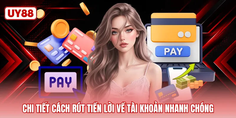 Chi tiết cách rút tiền lời về tài khoản nhanh chóng 